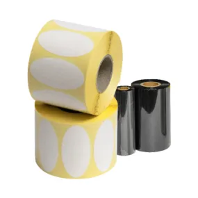 Roll of 1500 oval adhesive...