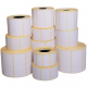 Roll of 1000 33x40 mm thermal adhesive labels -1 row / core 40