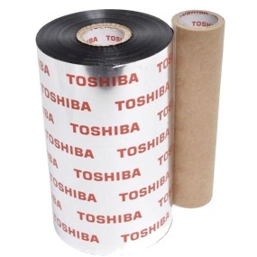 Ribbon 110x450 m.  Original Toshiba WAX BEX45110AW5
