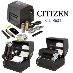 Citizen CLS621 Thermal Label and Barcode Printer from Zebra