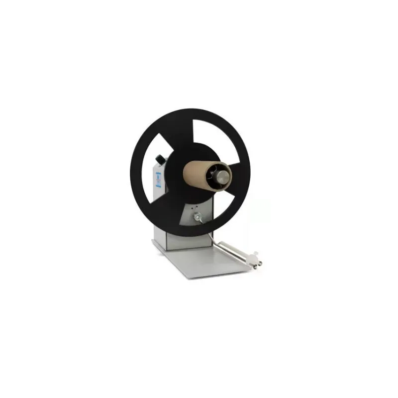 External label rewinder - rewinder
