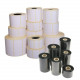 Roll of 3000 35x15 mm thermal transfer paper - vellum paper adhesive labels-1 row/ core 40