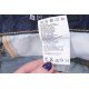 Polyester tape roll of textile labels, Care labels and jeans washing labels