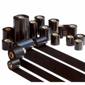 Carbon ribbon 110x300 wax resin thermal transfer polyamide satin roll