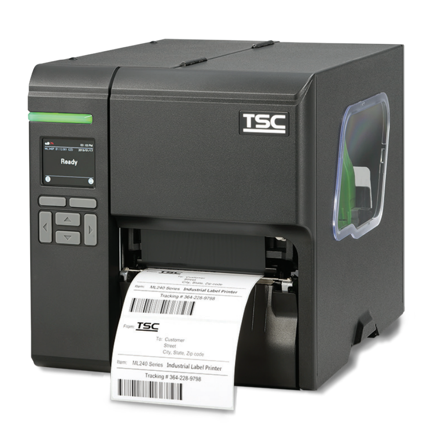 tracking label printer