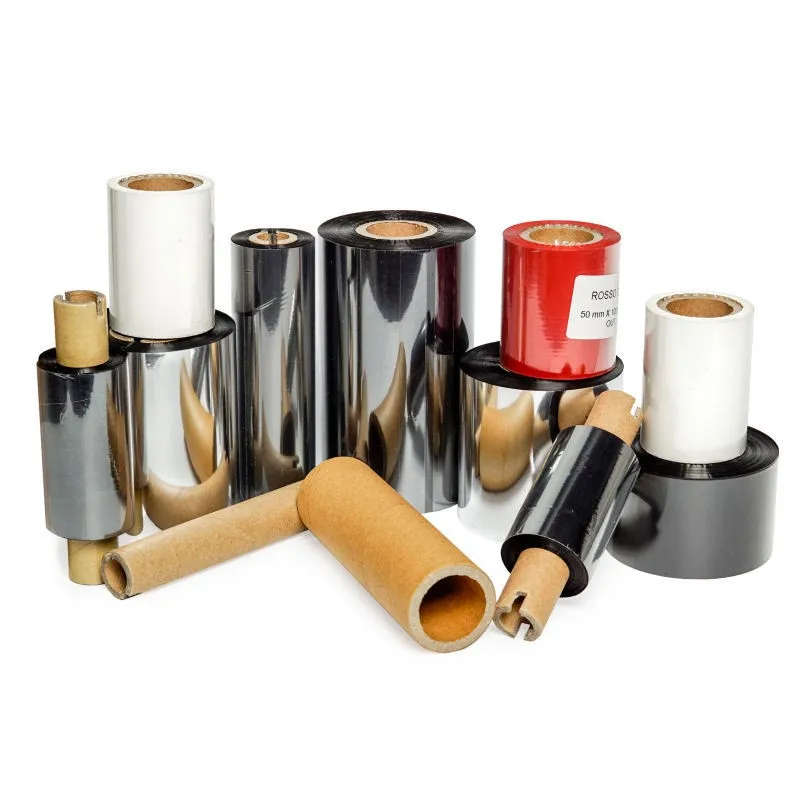 weißes Silberband zum Bedrucken von Satin und schwarzem Polyamid