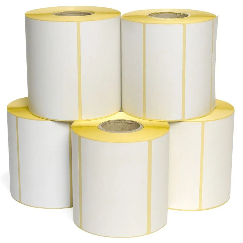 Roll of 700 adhesive labels mm 100x73 Thermal 1 track core 40