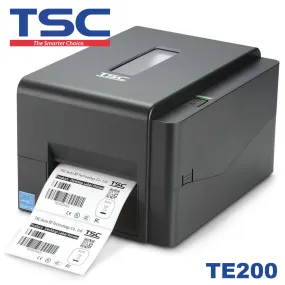 Imprimante d'étiquettes à codes-barres TSC TE200 - imprimante d'étiquettes à codes-barres