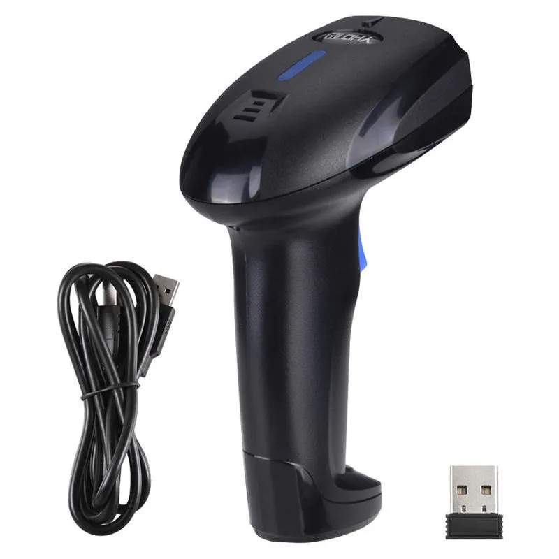 1D Laser Scanner for Barcode Reading - USB and Wi-Fi Barcode Gun Reader