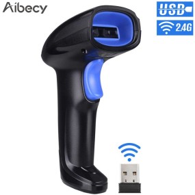 1D Laser Scanner for Barcode Reading - USB and Wi-Fi Barcode Gun Reader